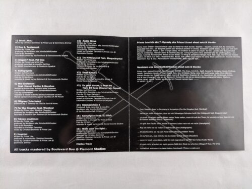 7. Dynasty (Prinze Lowrida & DJ Nordstern) - Das 2. Testament [CD] – Bild 5