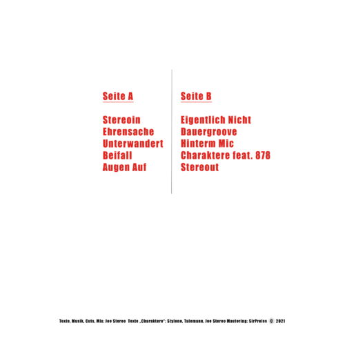 Joe Stereo - Stereotyp [VINYL LP] – Bild 2