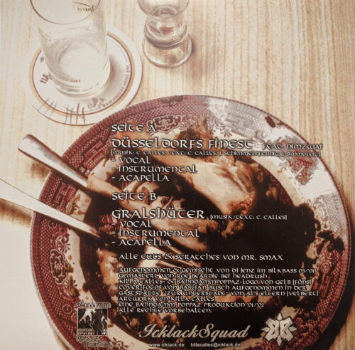 Killa Calles feat. NimZwai - Düsseldorfs Finest / Gralshüter [VINYL LP] – Bild 2