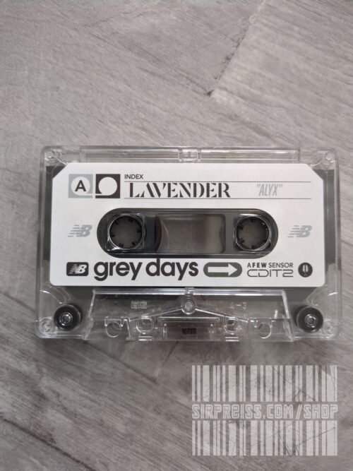 Lavender - Grey Days (Alyx/Begnadigung) * AFEW / New Balance Grey Days * [TAPE] – Bild 2